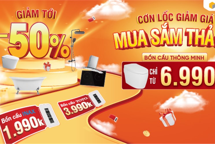 CƠN LỐC GIẢM GIÁ - MUA SẮM THẢ GA